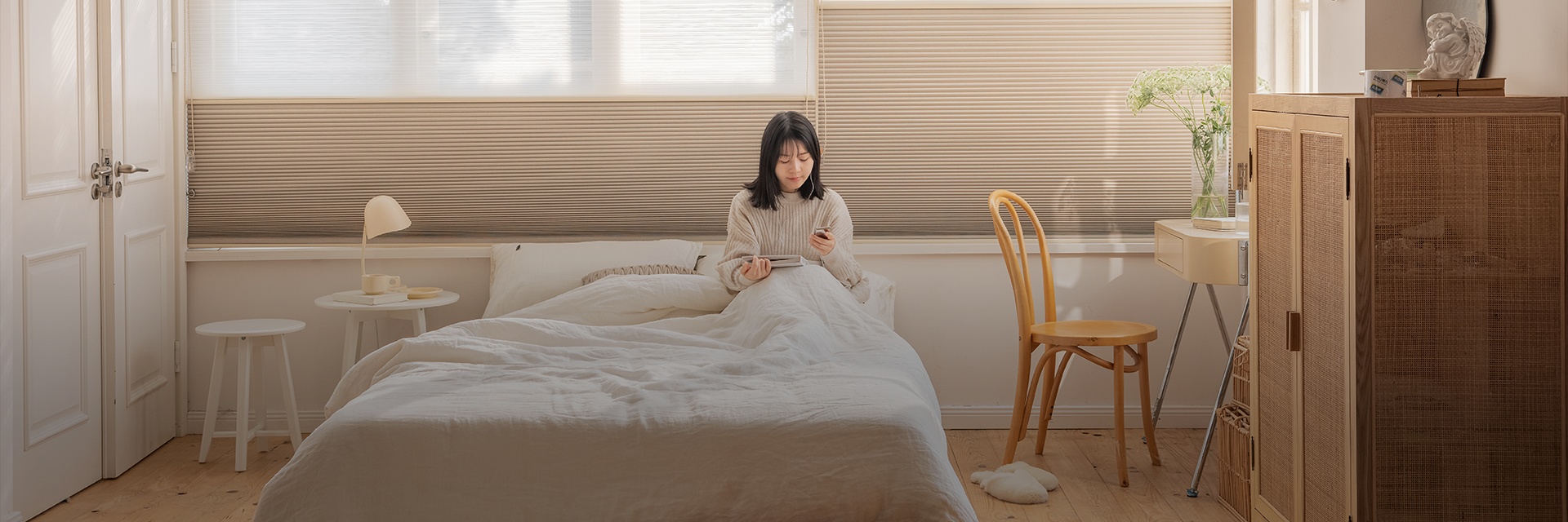 香格里拉簾，打造私密與透光的雙重享受